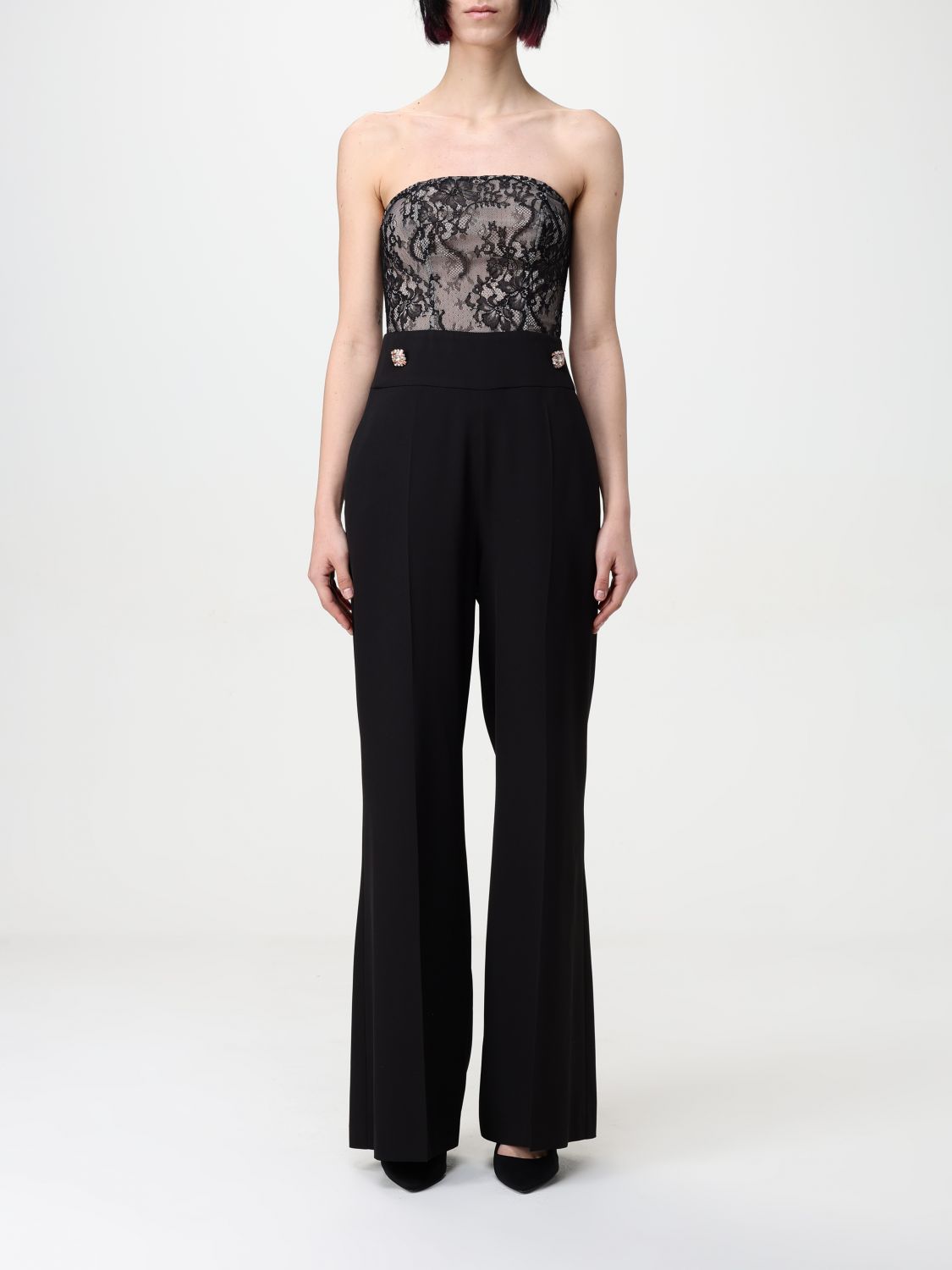 H Couture Dress Woman Color Black In Black