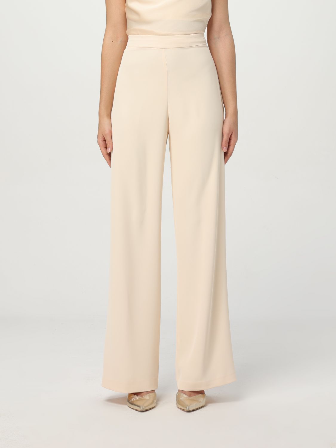 H Couture Pants Woman Color Ivory In Ivory
