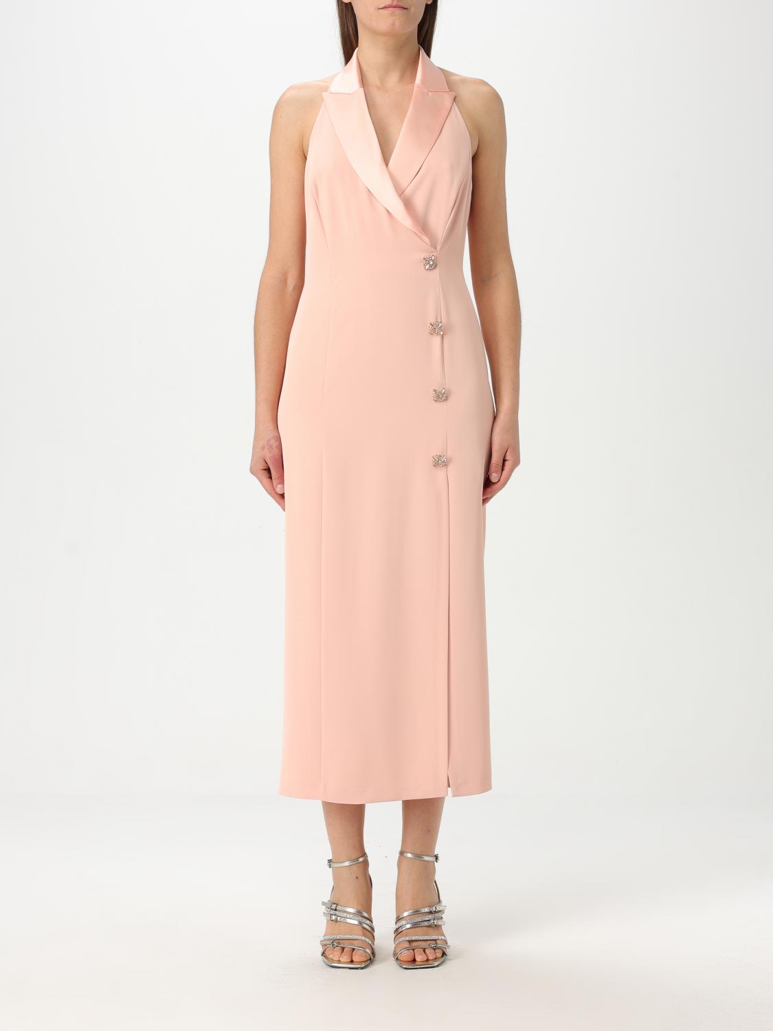 H Couture Dress Woman Color Pink In Pink