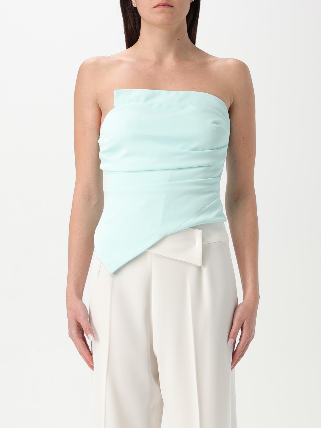 H Couture Top Woman Color Mint In Mint