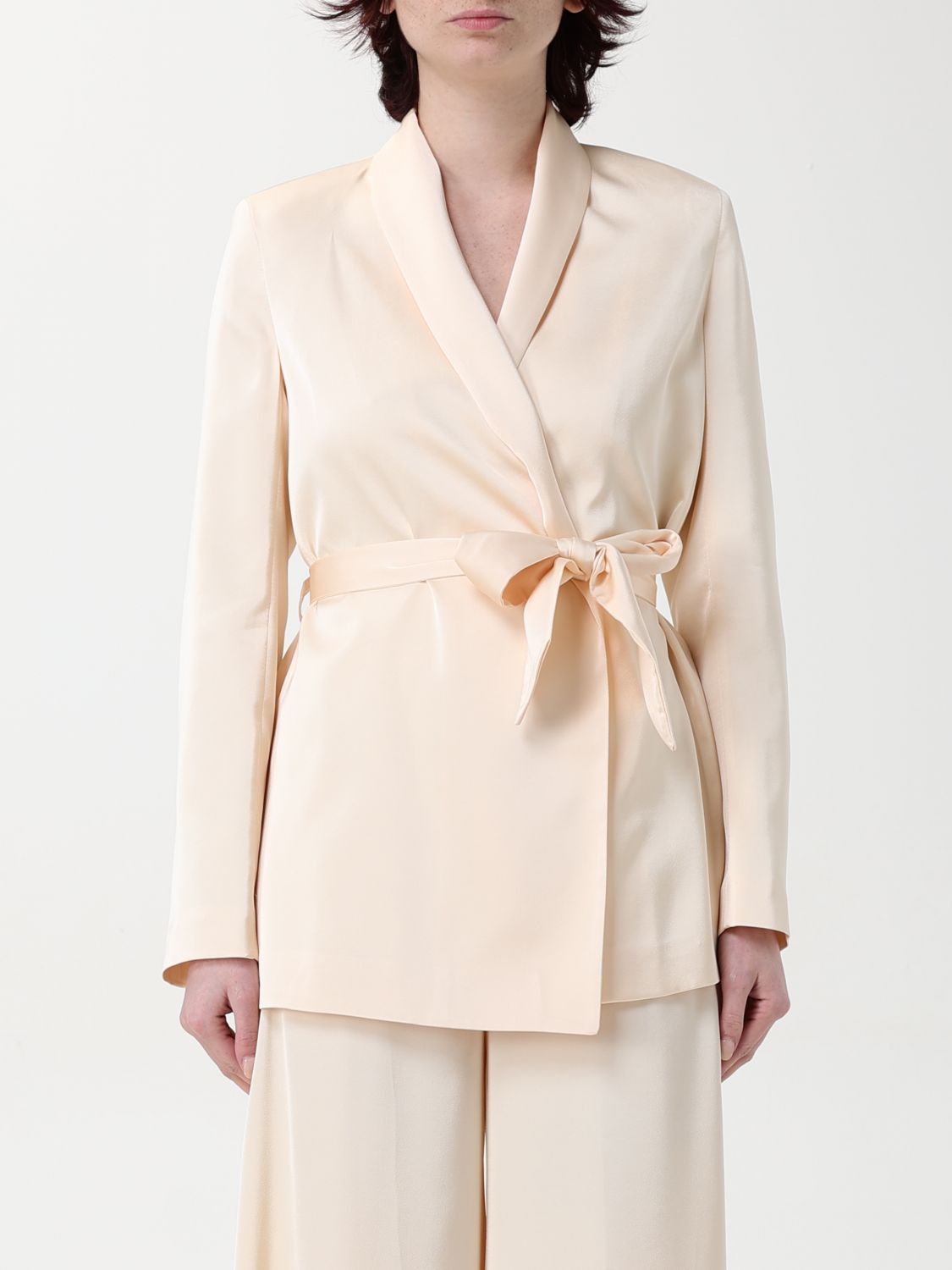 H Couture Blazer Woman Color Ivory In Ivory