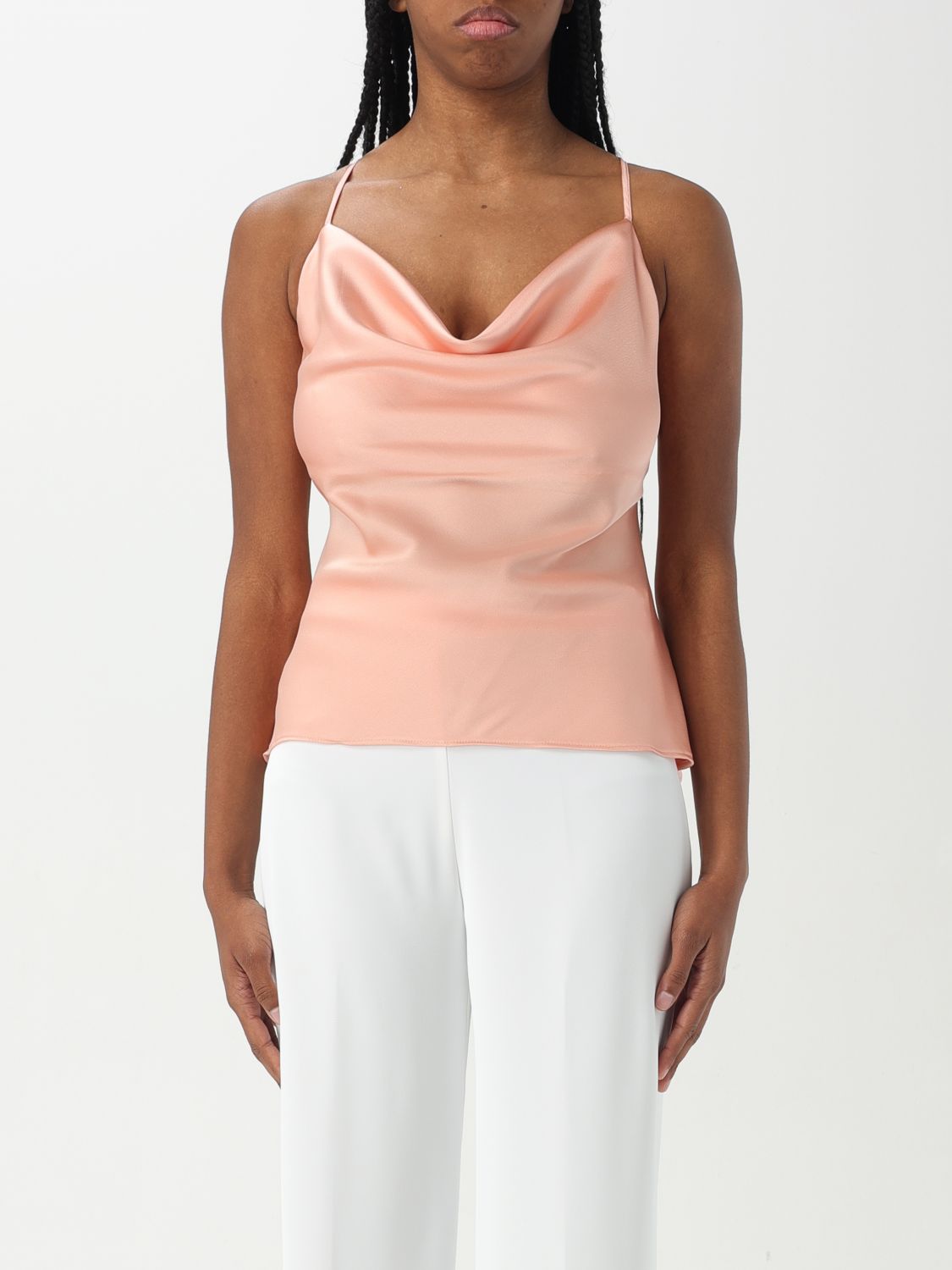 H Couture Top Woman Color Pink In Pink