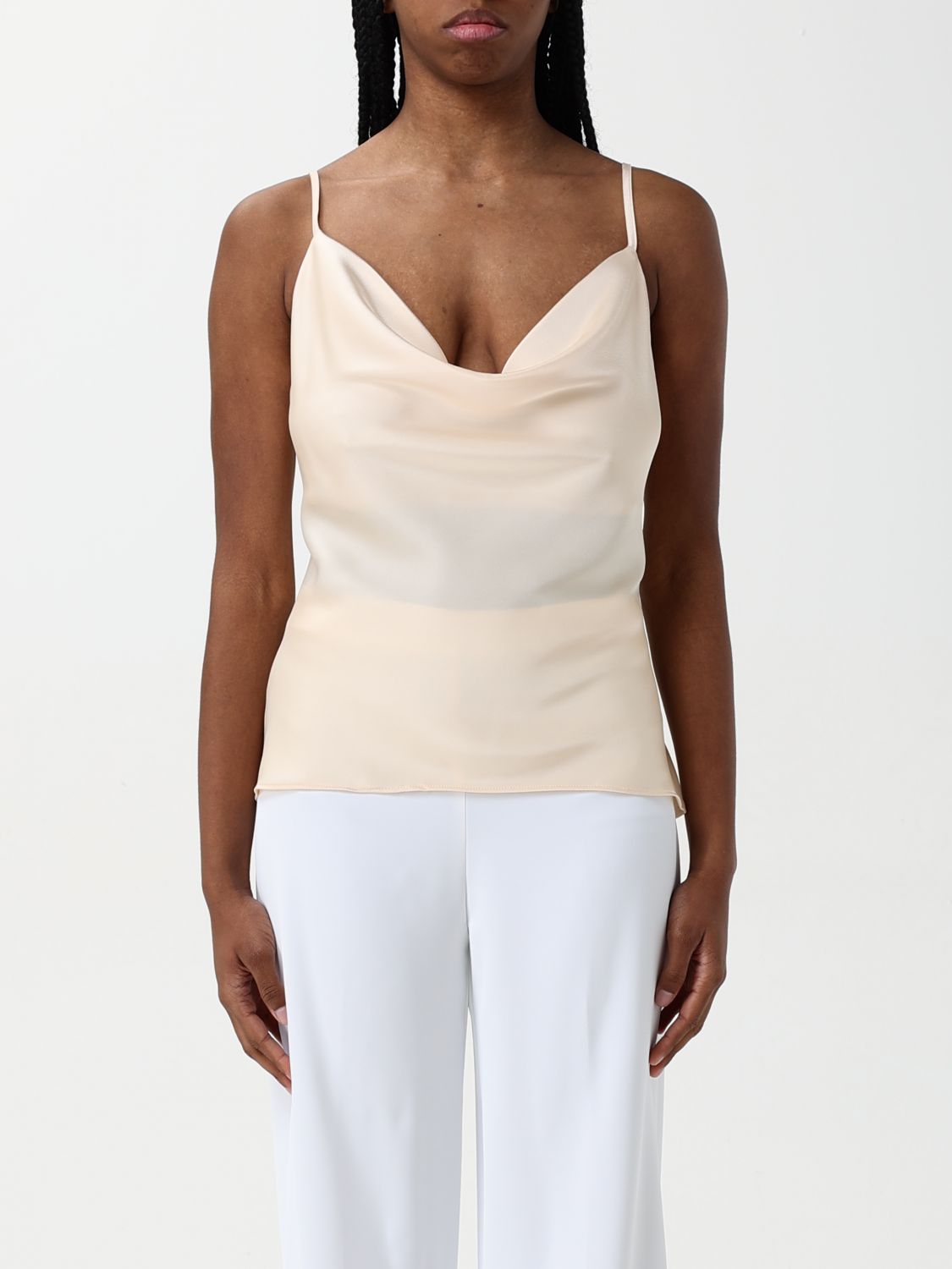 H Couture Top Woman Color Ivory In Ivory