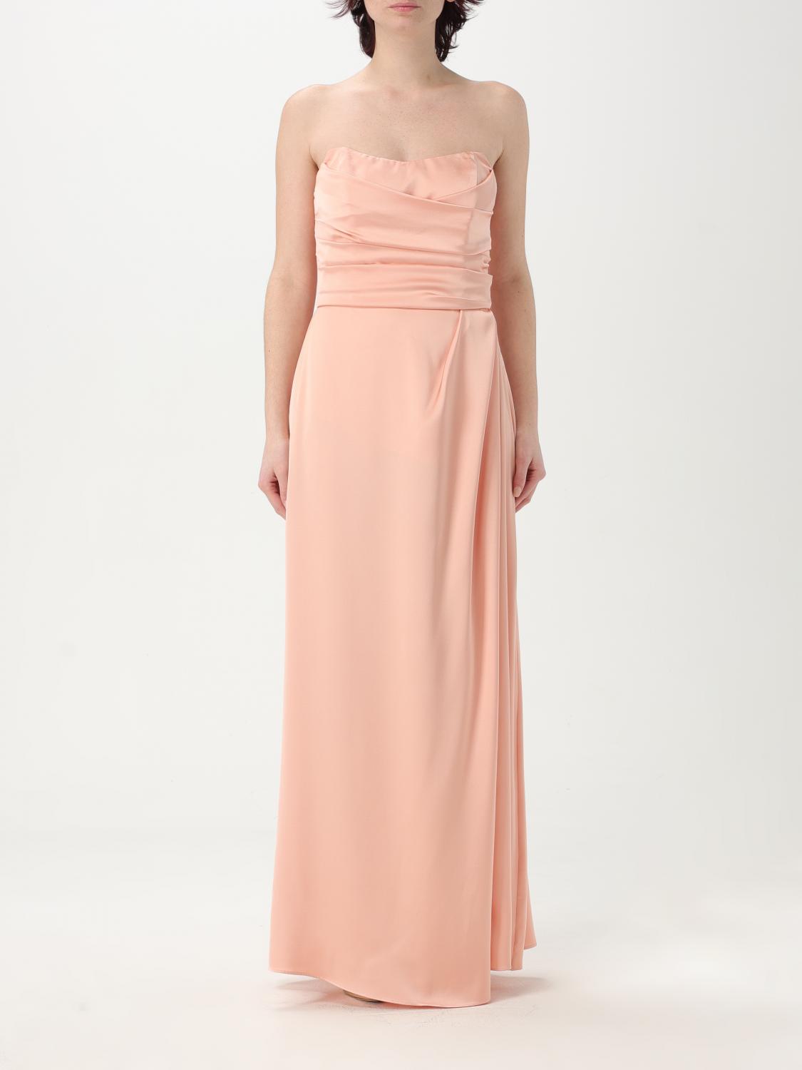 H Couture Dress Woman Color Pink In Pink