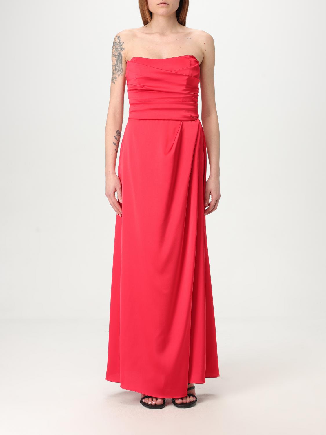 H Couture Dress Woman Color Red In Red