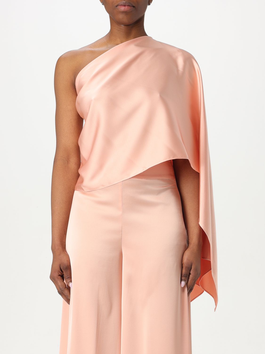 H Couture Cape  Woman Color Pink In Pink