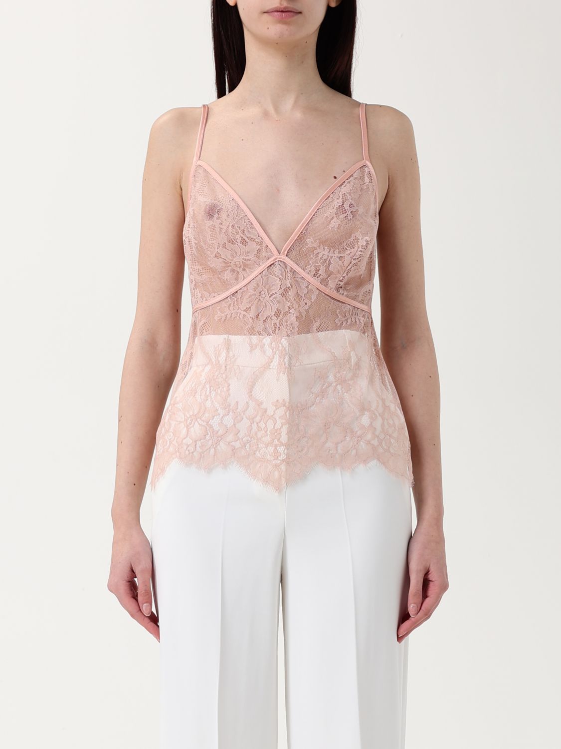 H Couture Top Woman Color Nude