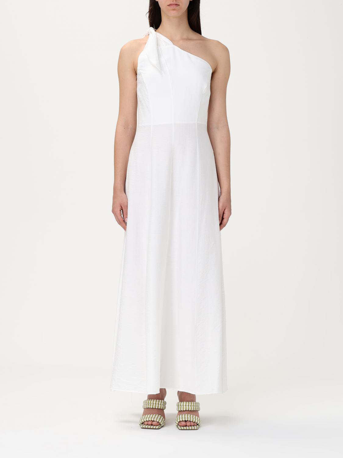 Hanita Dress Woman Color Yellow Cream In Yellow Cream