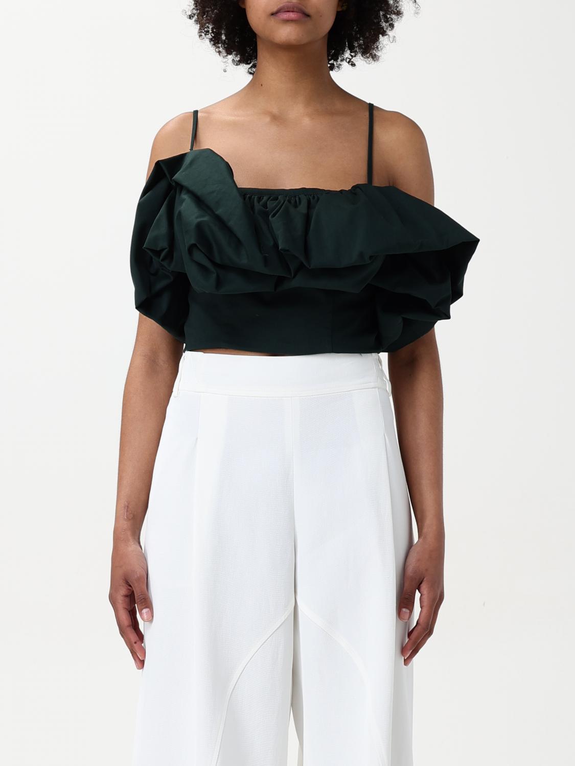 Hanita Top  Woman Color Green In Green