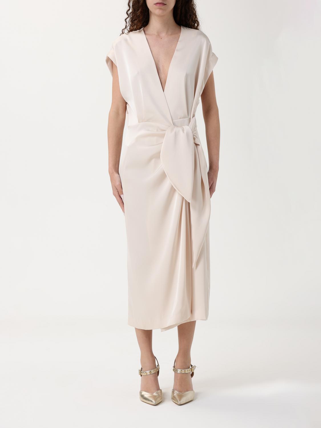 Hanita Dress Woman Color Cream