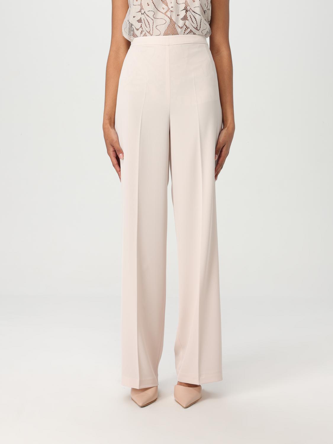 Hanita Pants Woman Color Nude In Nude