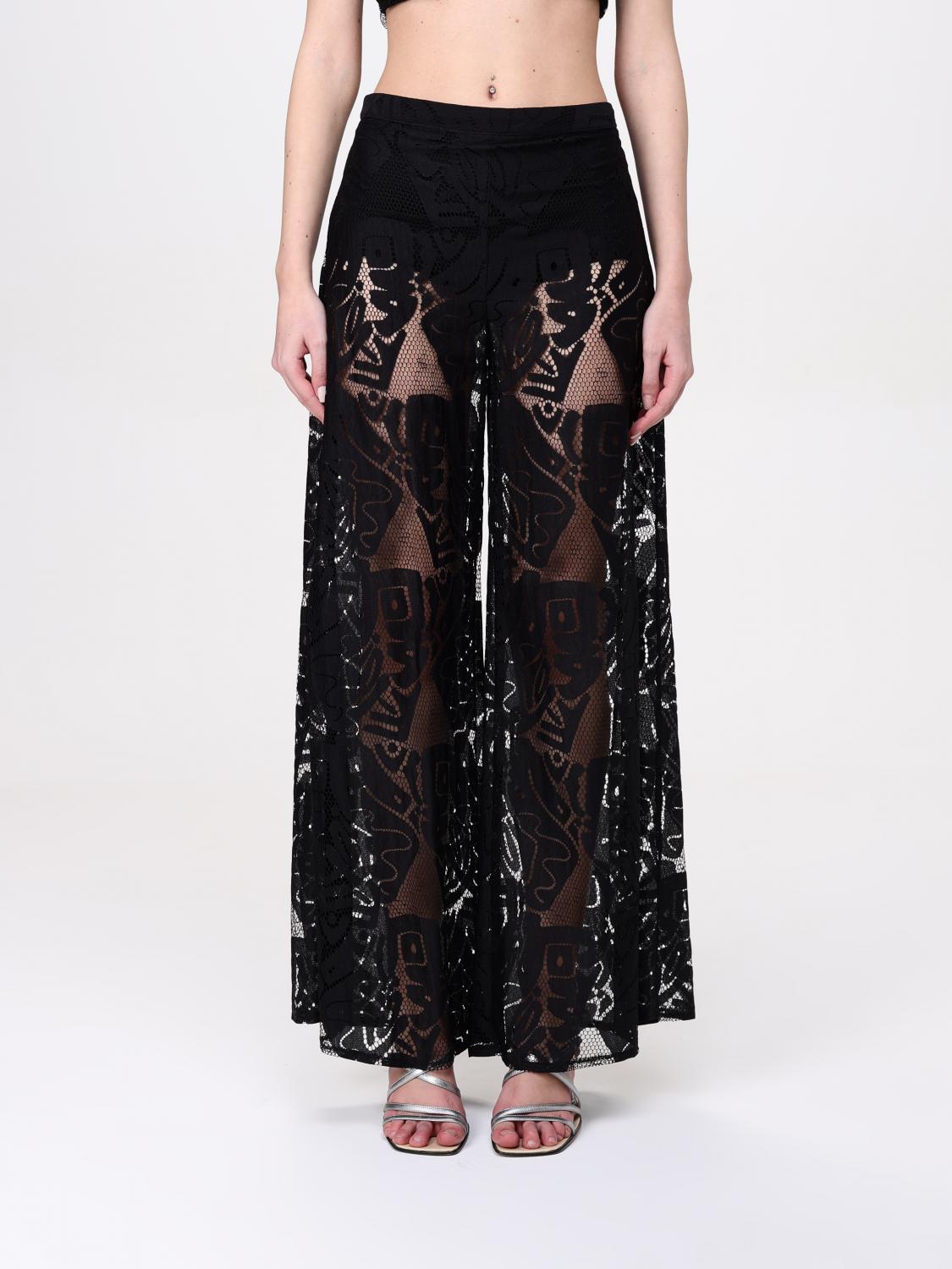 Hanita Pants Woman Color Black In Black
