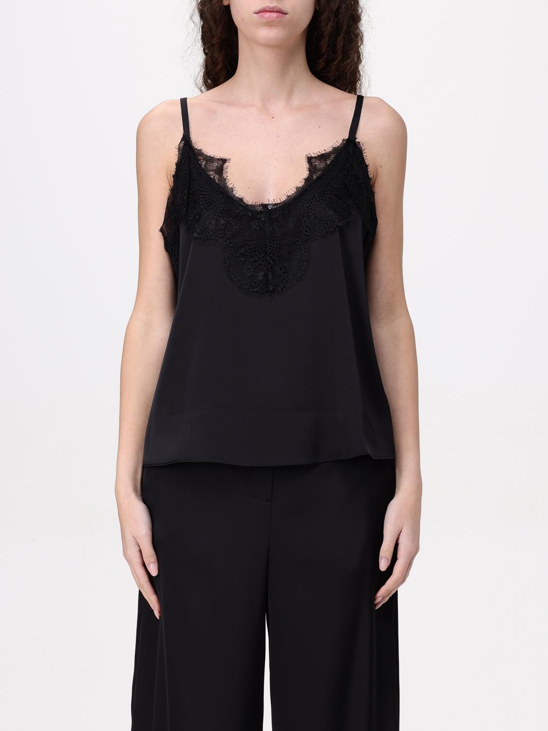 Hanita Top  Woman Color Black In Black
