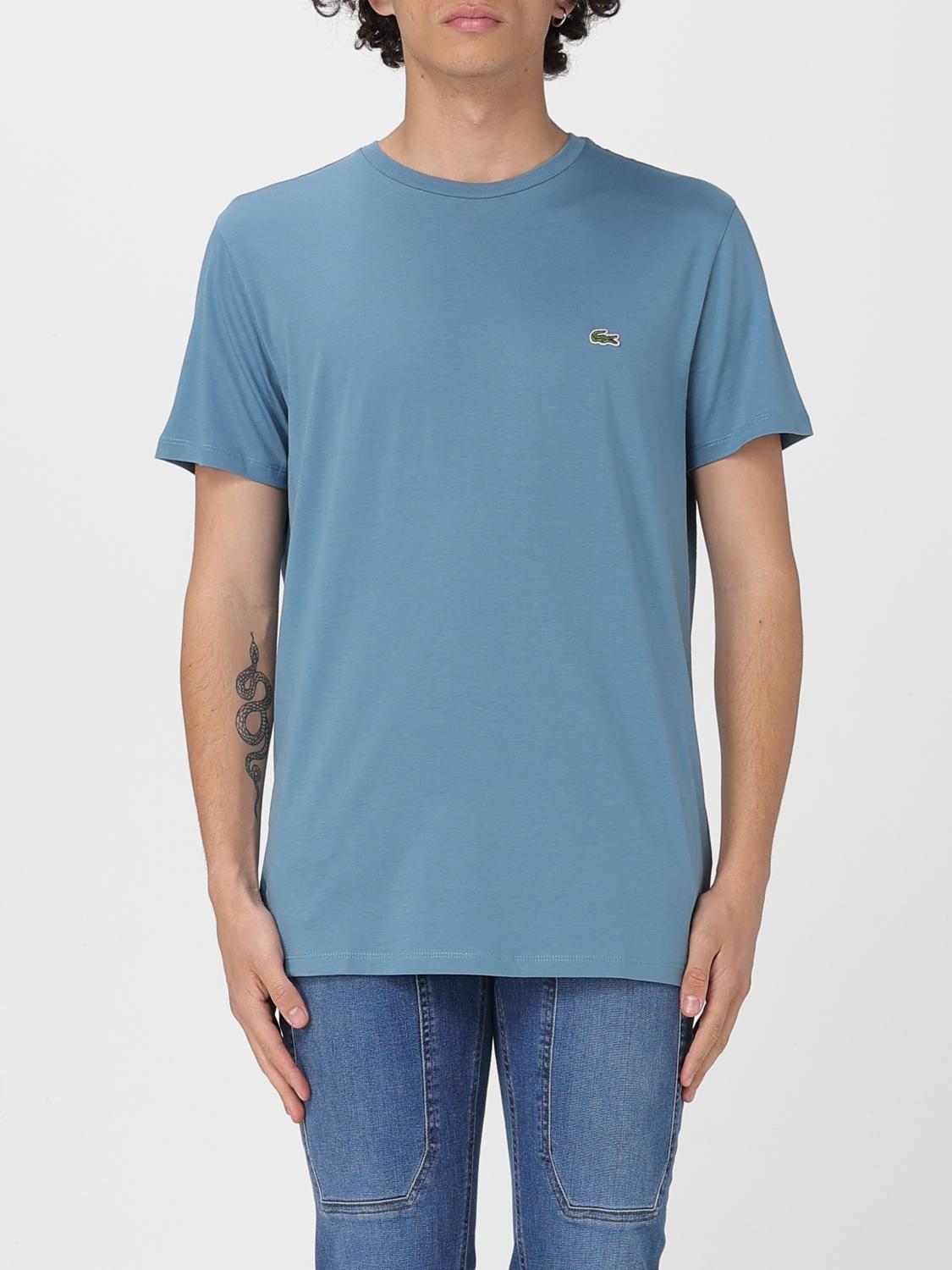 Lacoste Mens Crew Neck Pima Cotton Jersey T-shirt
