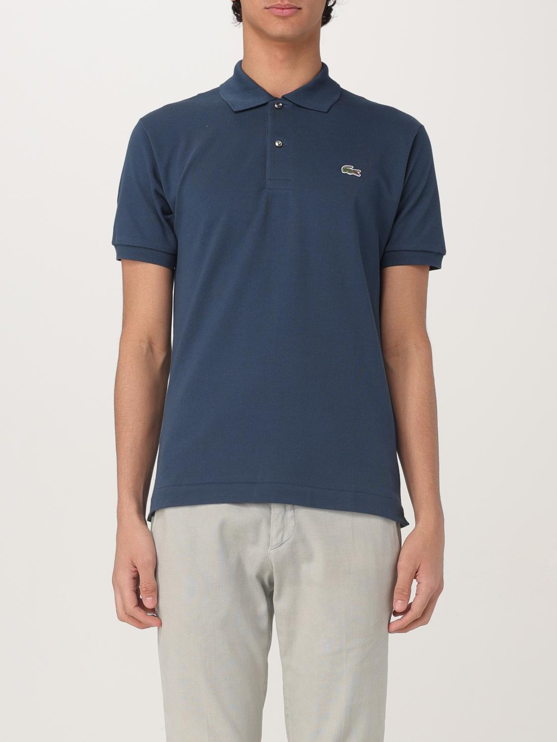 Lacoste Piqué Polo Shirt In Navy