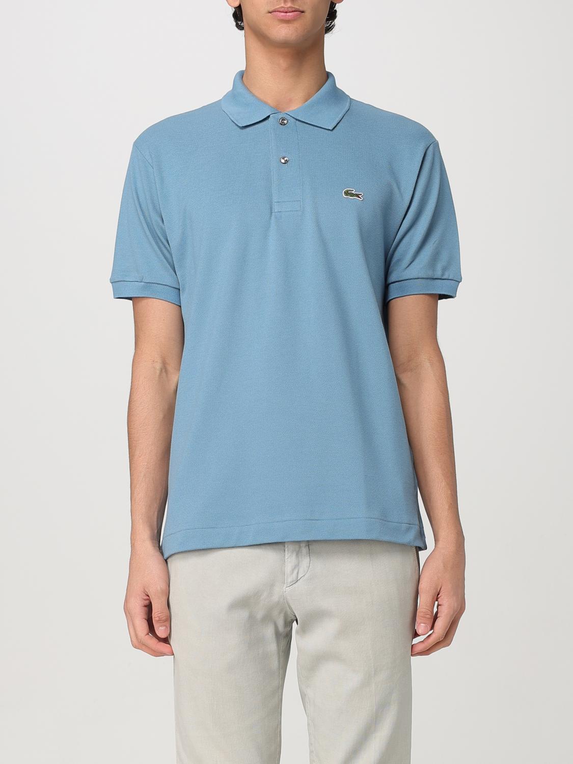 Lacoste Polo Shirt  Men Color Blue 2 In Blue 2