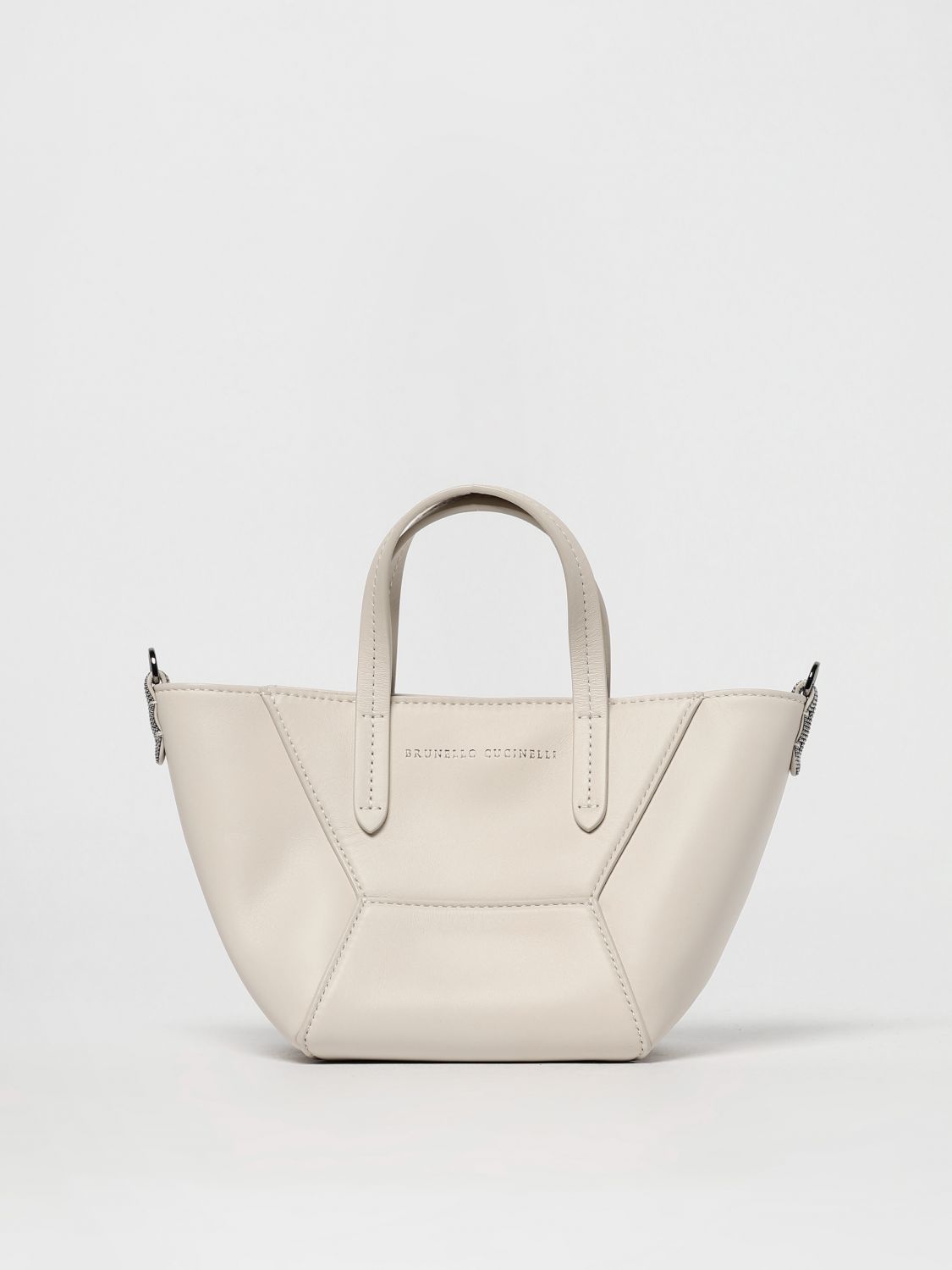 BRUNELLO CUCINELLI HANDBAG BRUNELLO CUCINELLI WOMAN COLOR IVORY 426106044