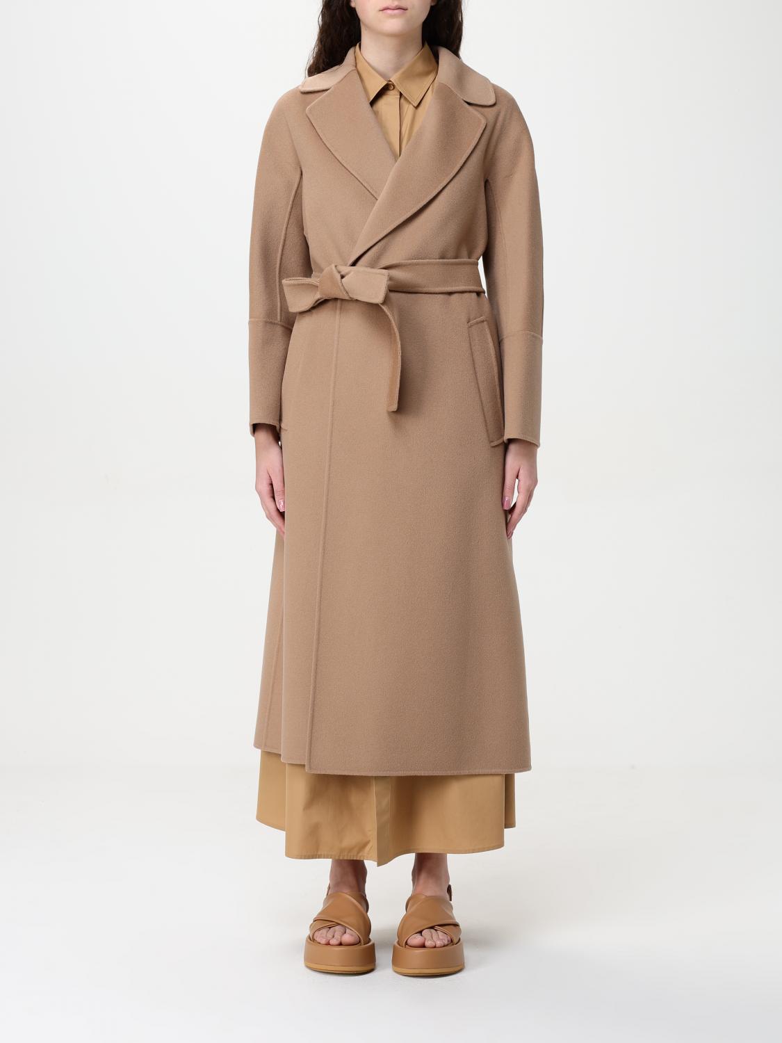 Coat 'S MAX MARA Woman color Camel - 's Max Mara - Modalova
