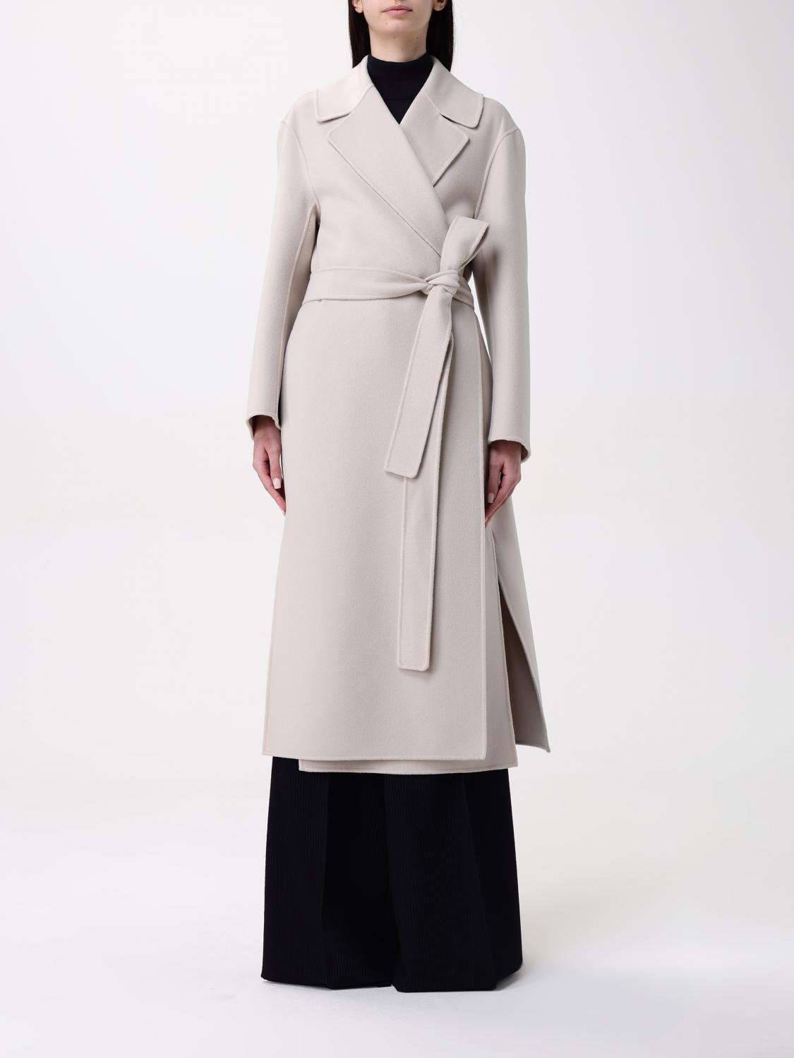 's Max Mara Coat Woman Color Beige In Beige