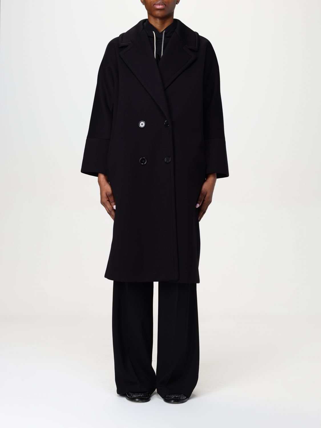 's Max Mara Coat Woman Color Black In Black
