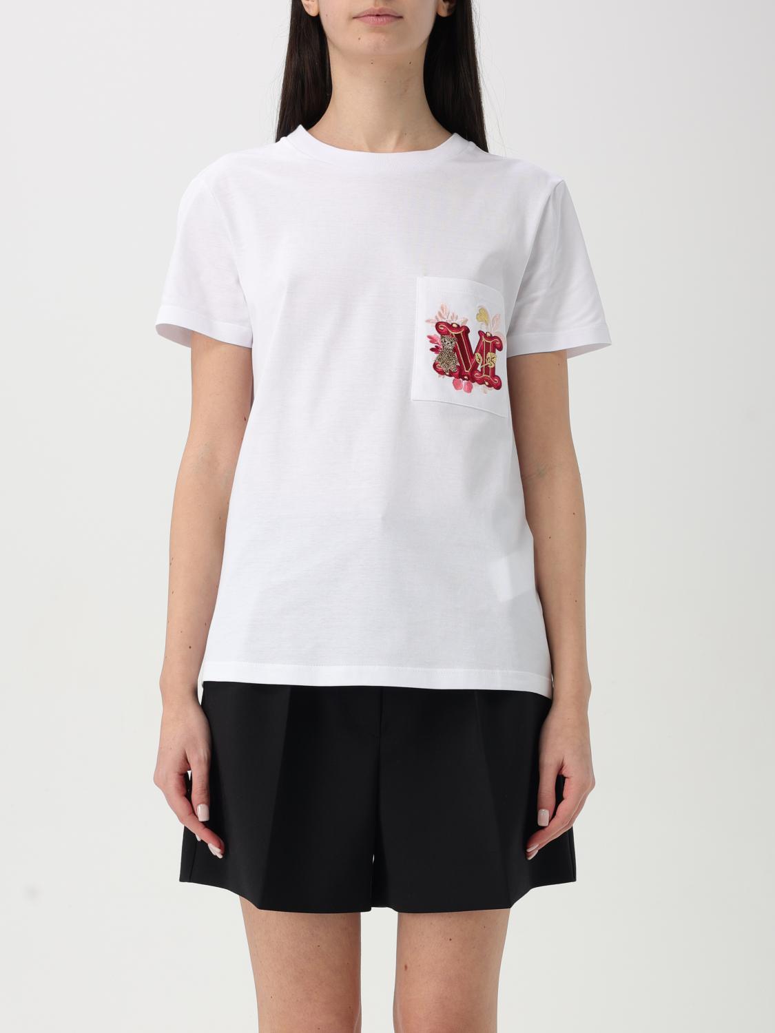 Max Mara Top Woman White In White
