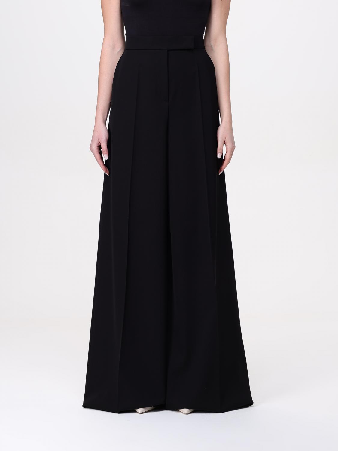 Max Mara Pants Woman Blue In Blue