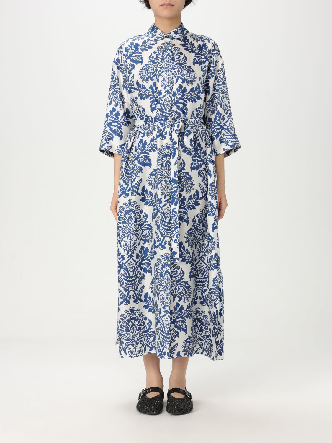 'S MAX MARA DRESS 'S MAX MARA WOMAN COLOR NAVY 426210045