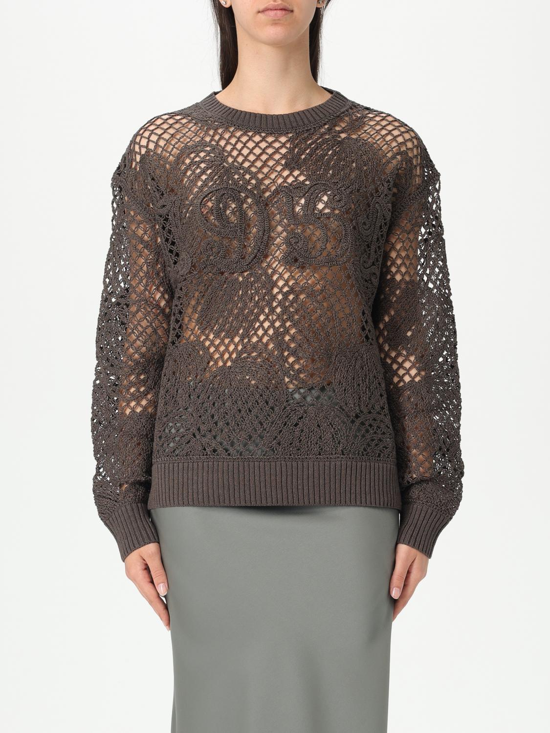 Max Mara Sweater  Woman Color Brown In Brown