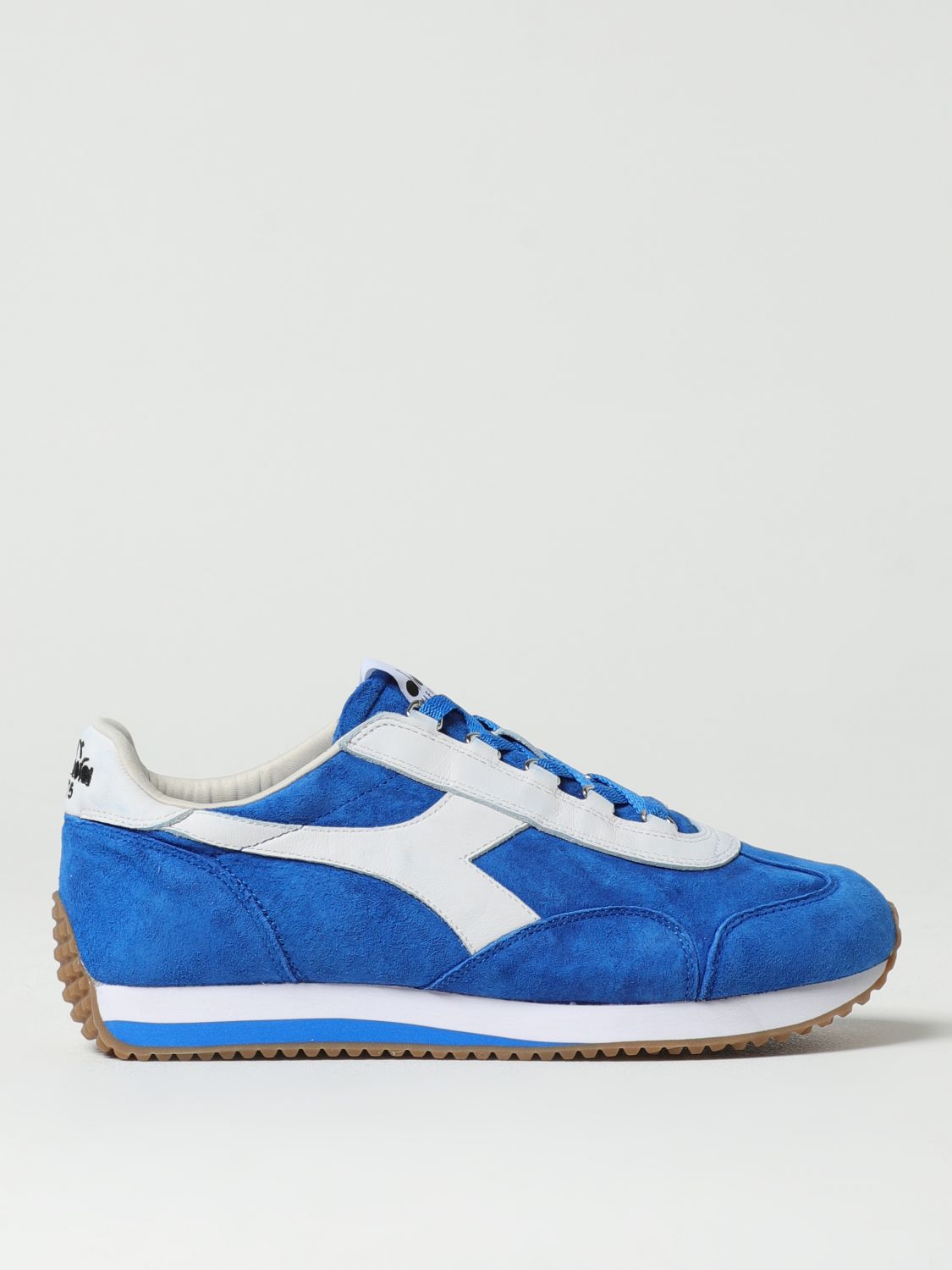 Diadora Royal Blue Suede Sneakers In Royal Blue