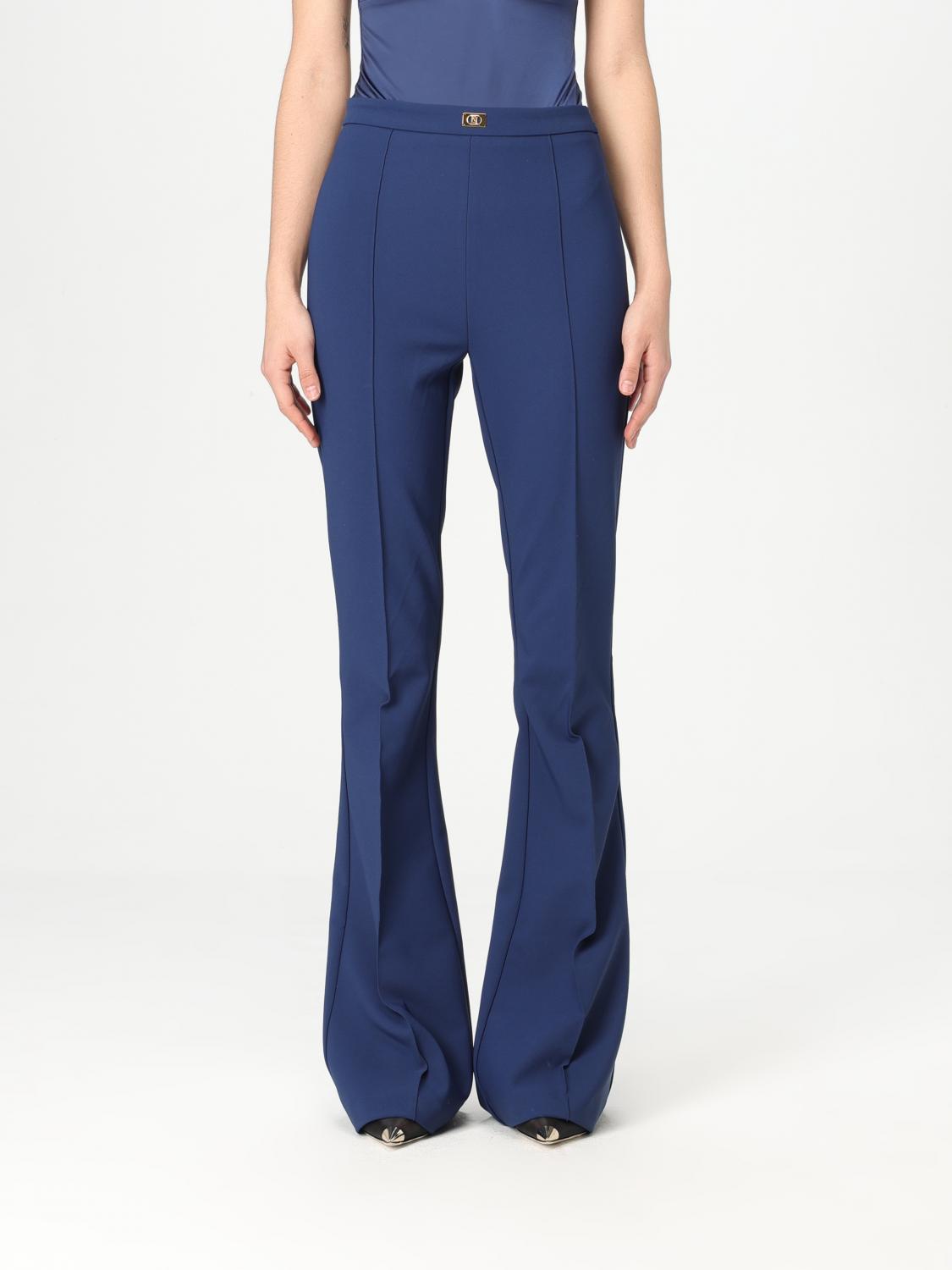 パンツ ELISABETTA FRANCHI Woman Pants Quartz PA079 544 Elisabetta Franchi Pants Woman Color Quartz | ModeSens