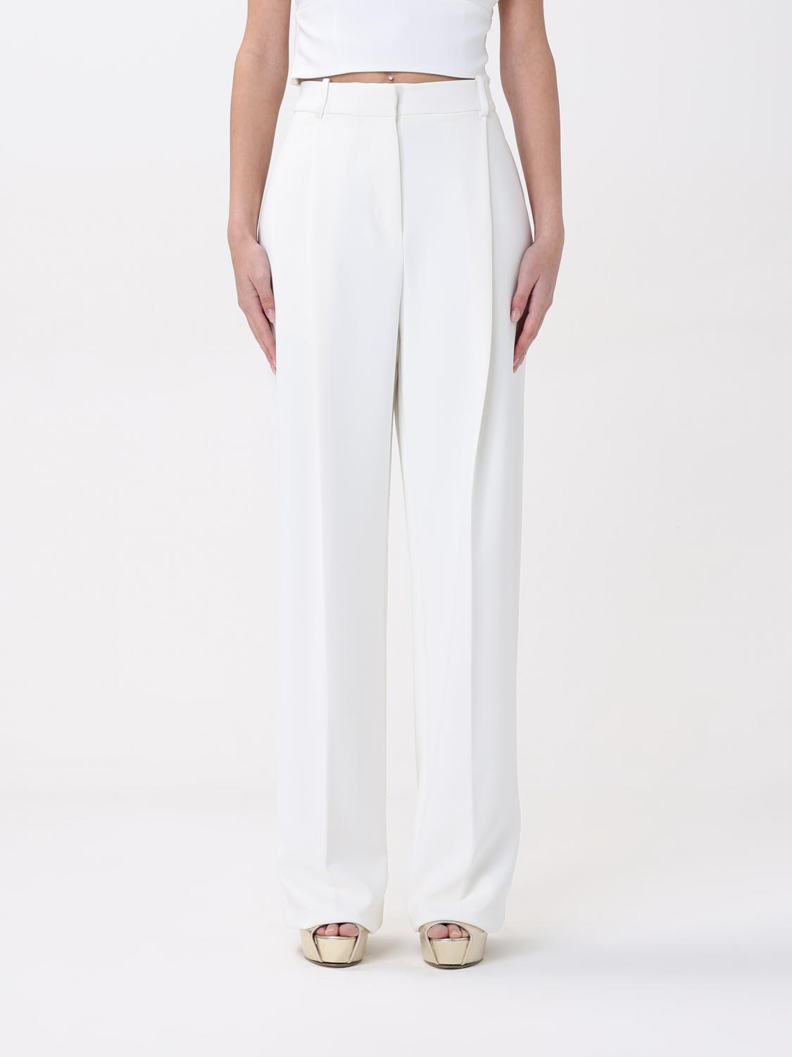 Elisabetta Franchi Pants  Woman Color White In White