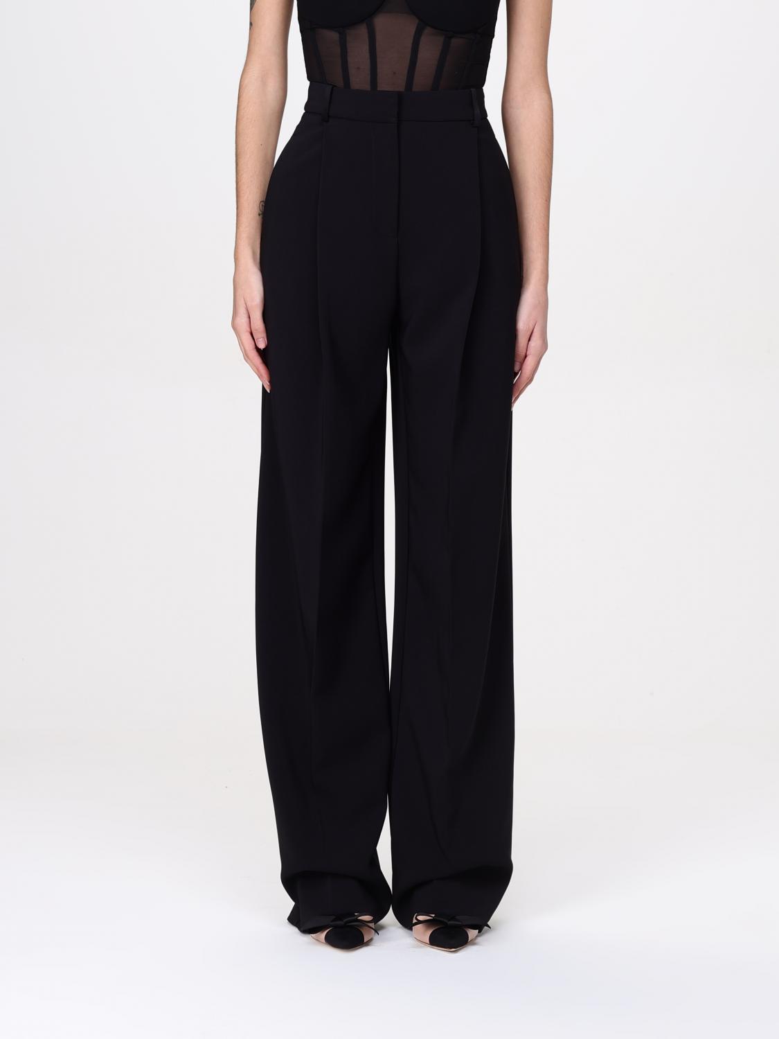 Elisabetta Franchi Pants Woman Color Black In Black