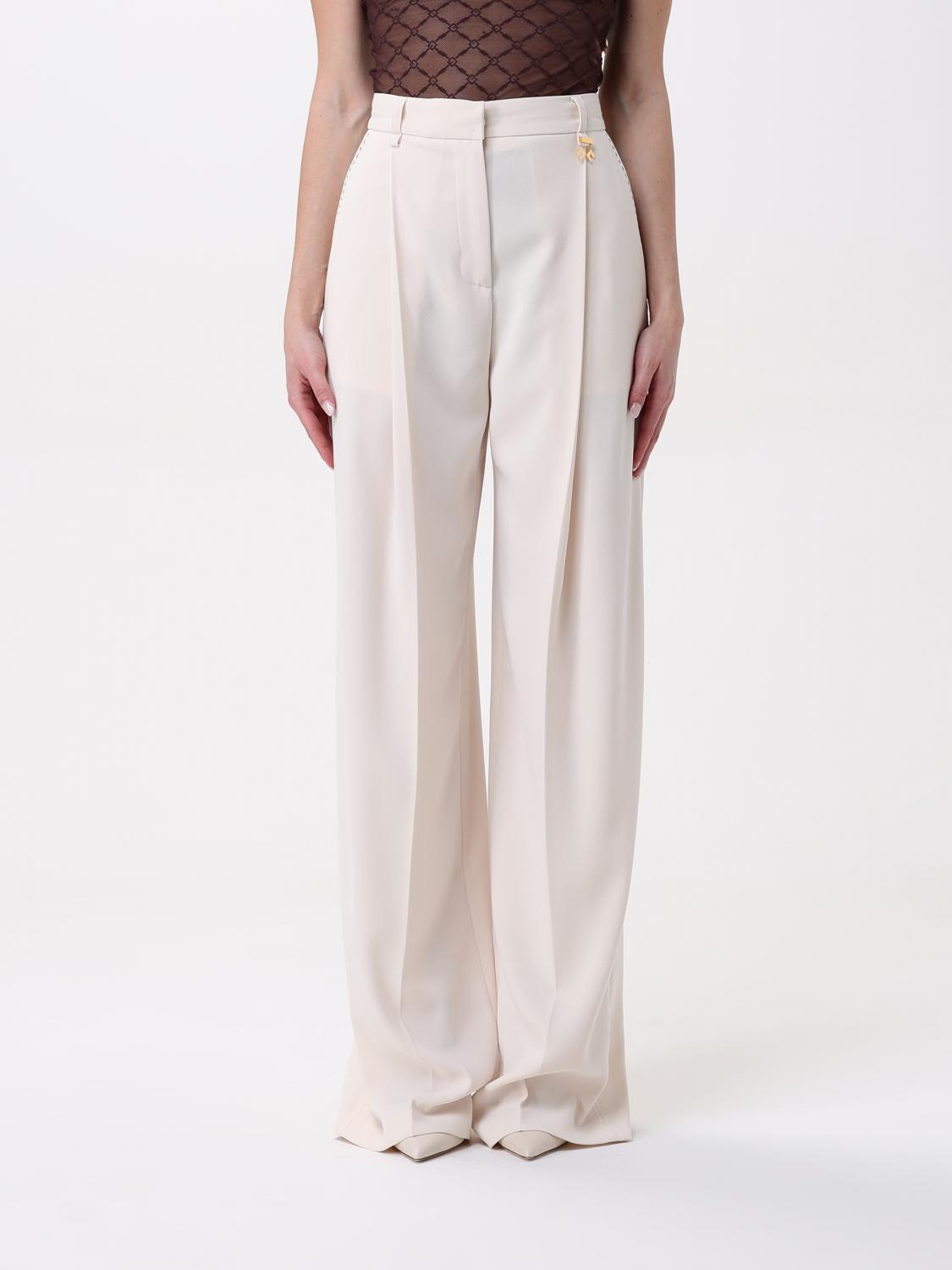 パンツ ELISABETTA FRANCHI Woman Pants Yellow Cream PA079 193 Elisabetta Franchi Pants Woman Color Yellow Cream | ModeSens