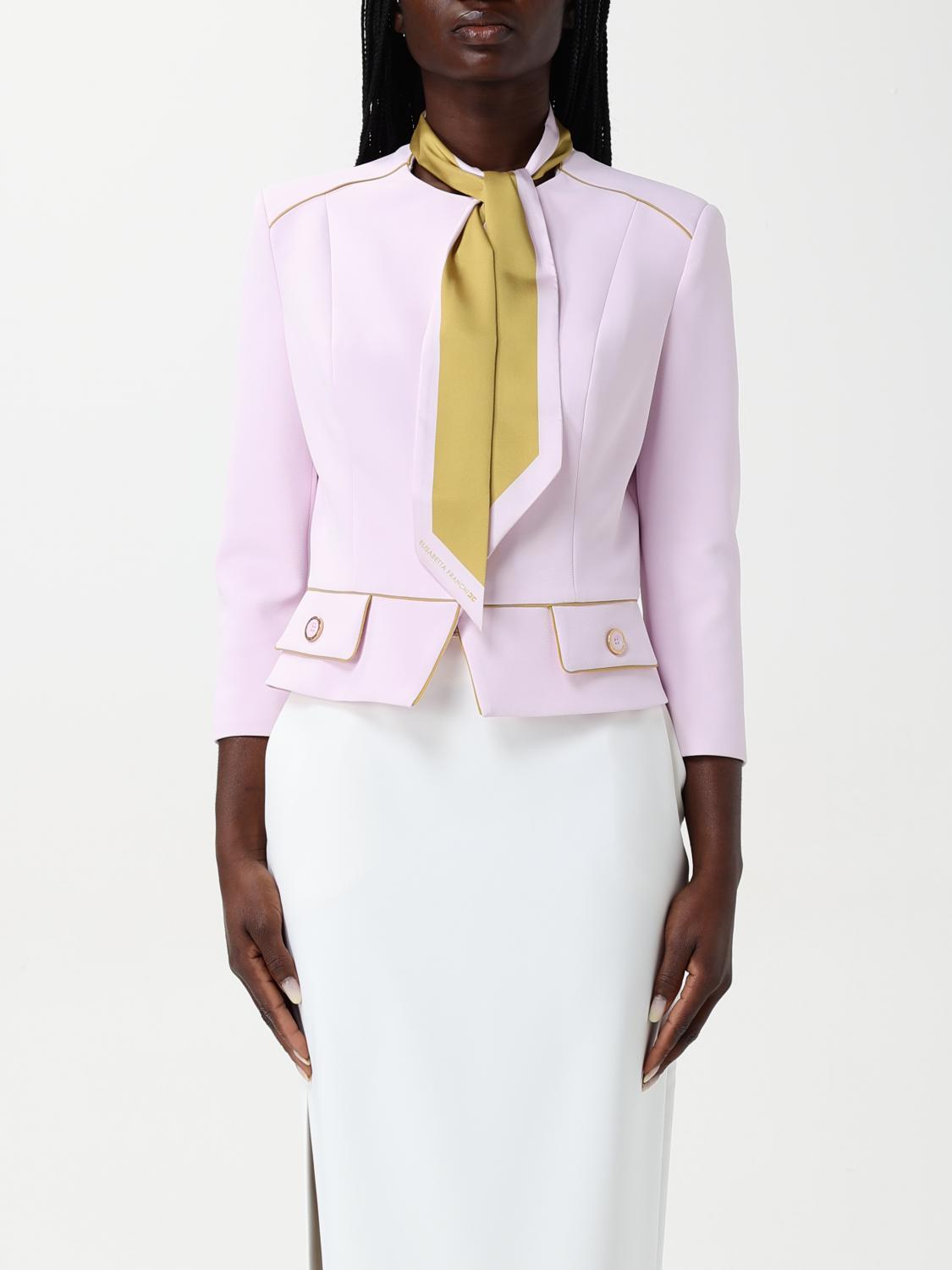 Elisabetta Franchi Blazer Woman Color Pink In Pink