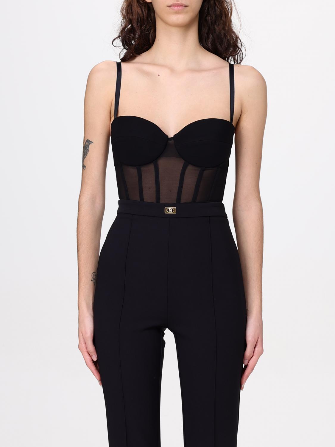 Elisabetta Franchi Body Woman Color Black In Black