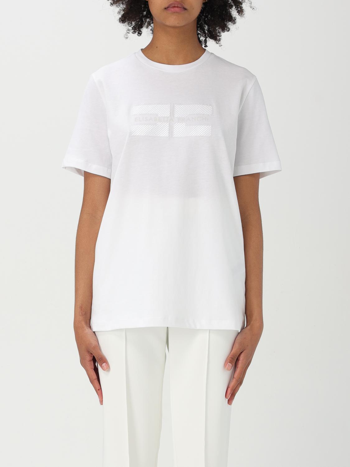 Elisabetta Franchi Sweaters In White