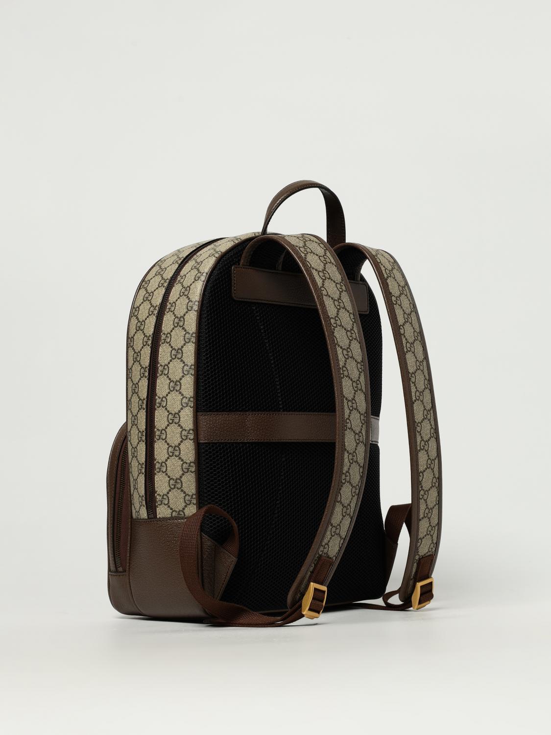 Gucci Backpack Men Beige In Sand