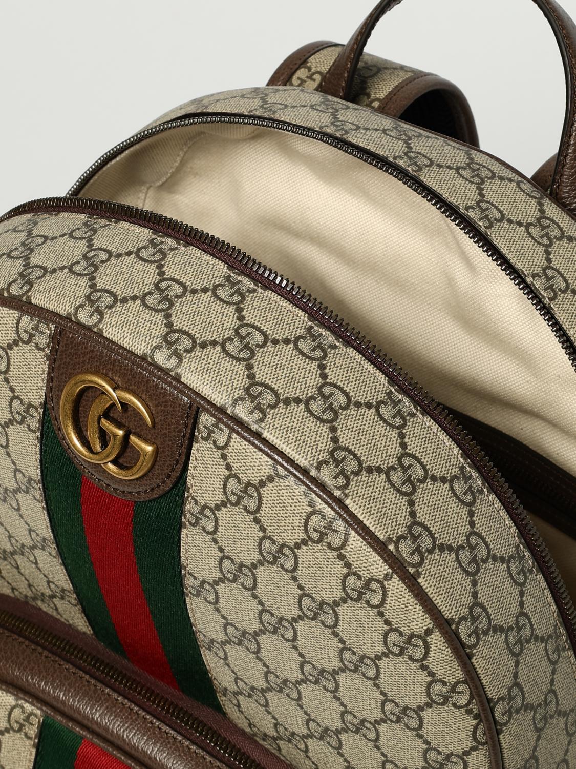 Gucci Backpack Men Beige In Sand