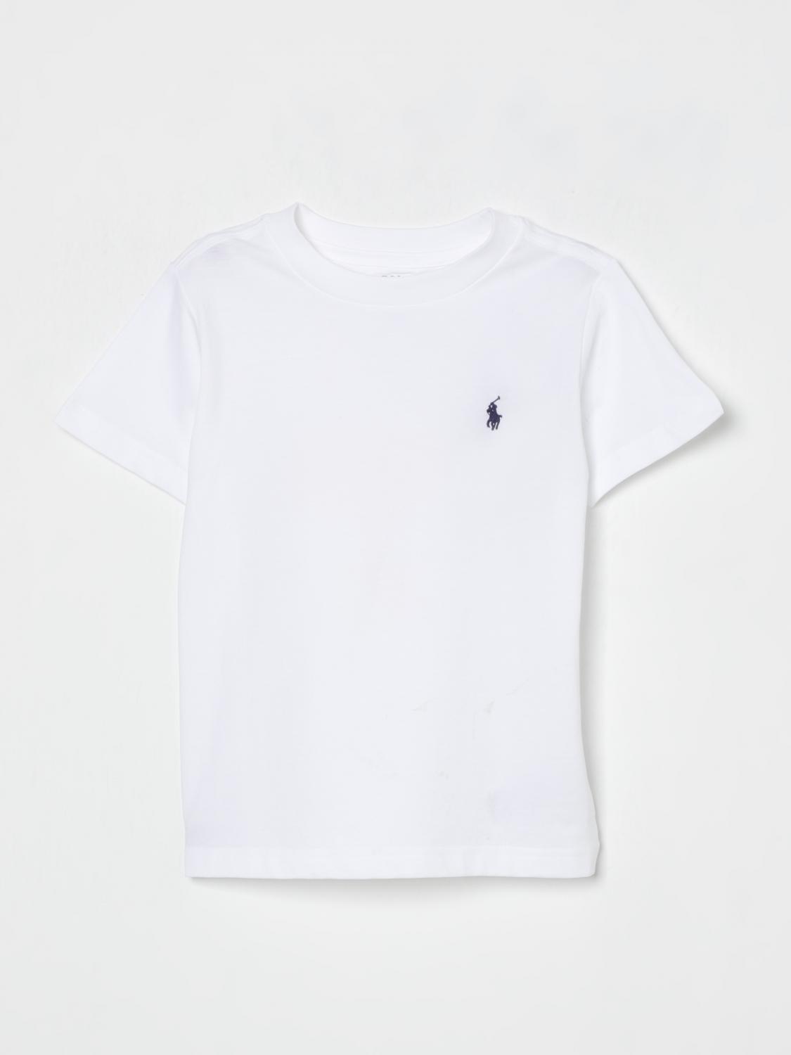 Polo Ralph Lauren T-shirt  Kids Color White In White