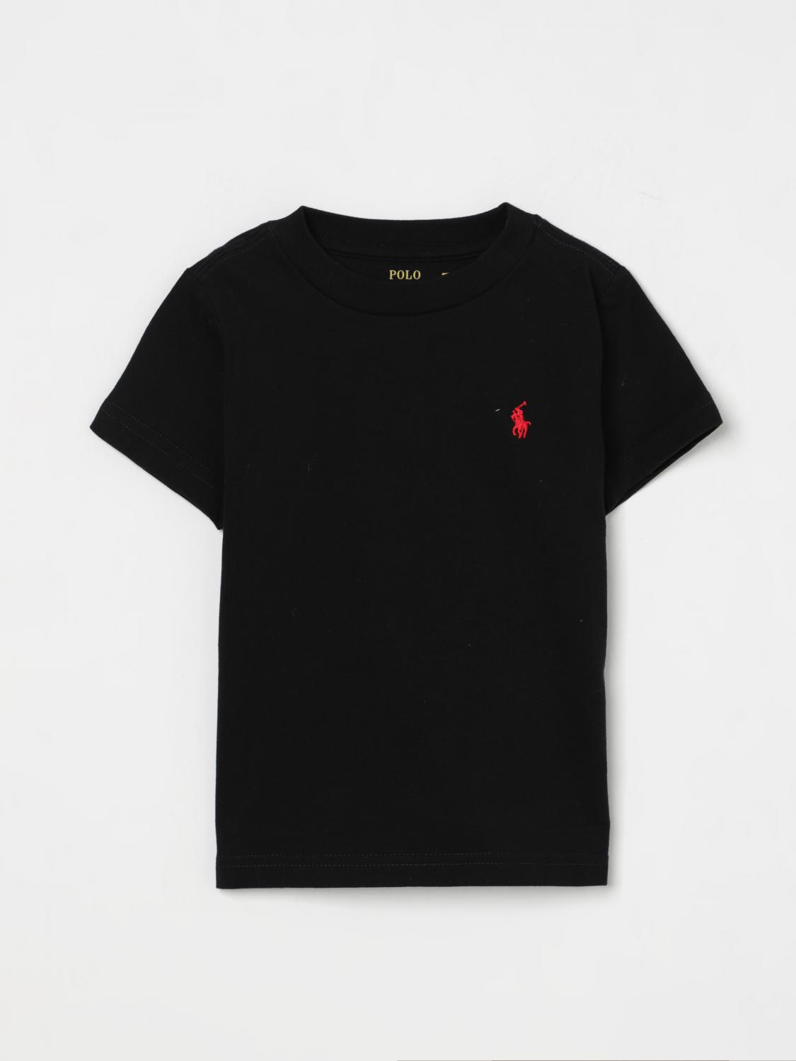 Polo Ralph Lauren T-shirt  Kids Color Black In Black