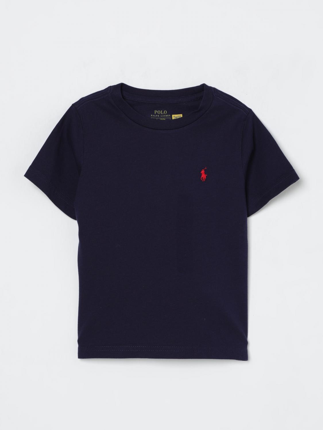 Polo Ralph Lauren T-shirt  Kids Color Navy In Navy