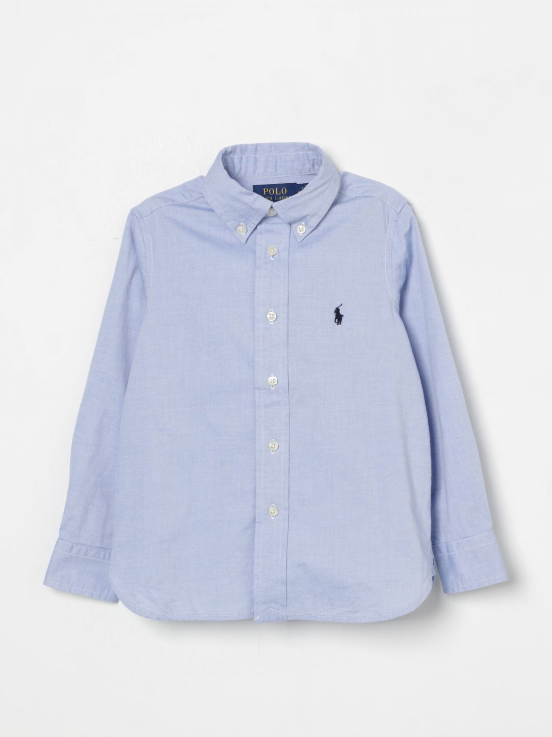 Polo Ralph Lauren Logo Shirt In Hellblau