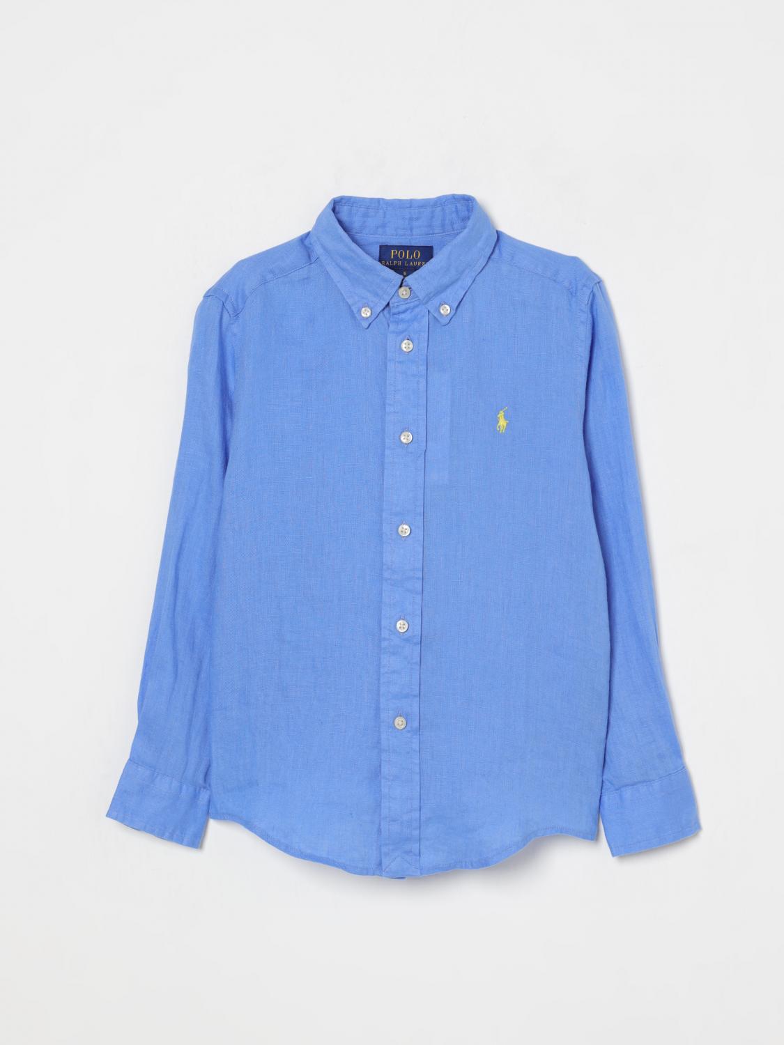 Polo Ralph Lauren Shirt  Kids Color Blue In Blue