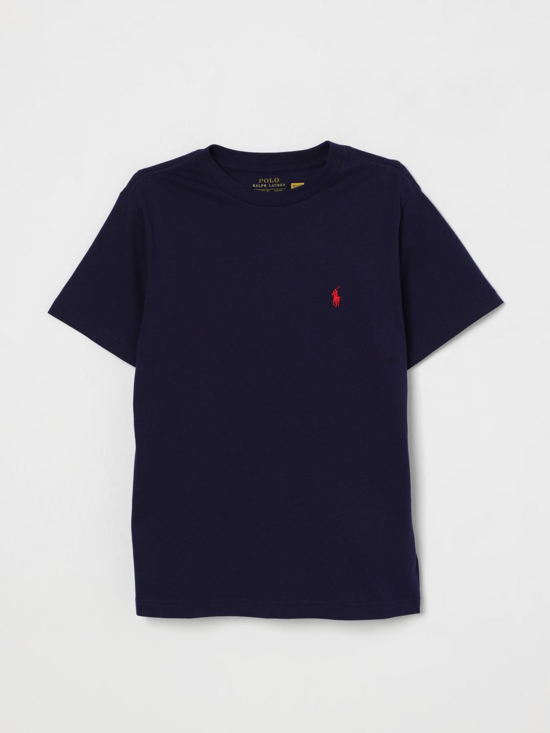 Polo Ralph Lauren T-shirt  Kids Color Navy In Navy