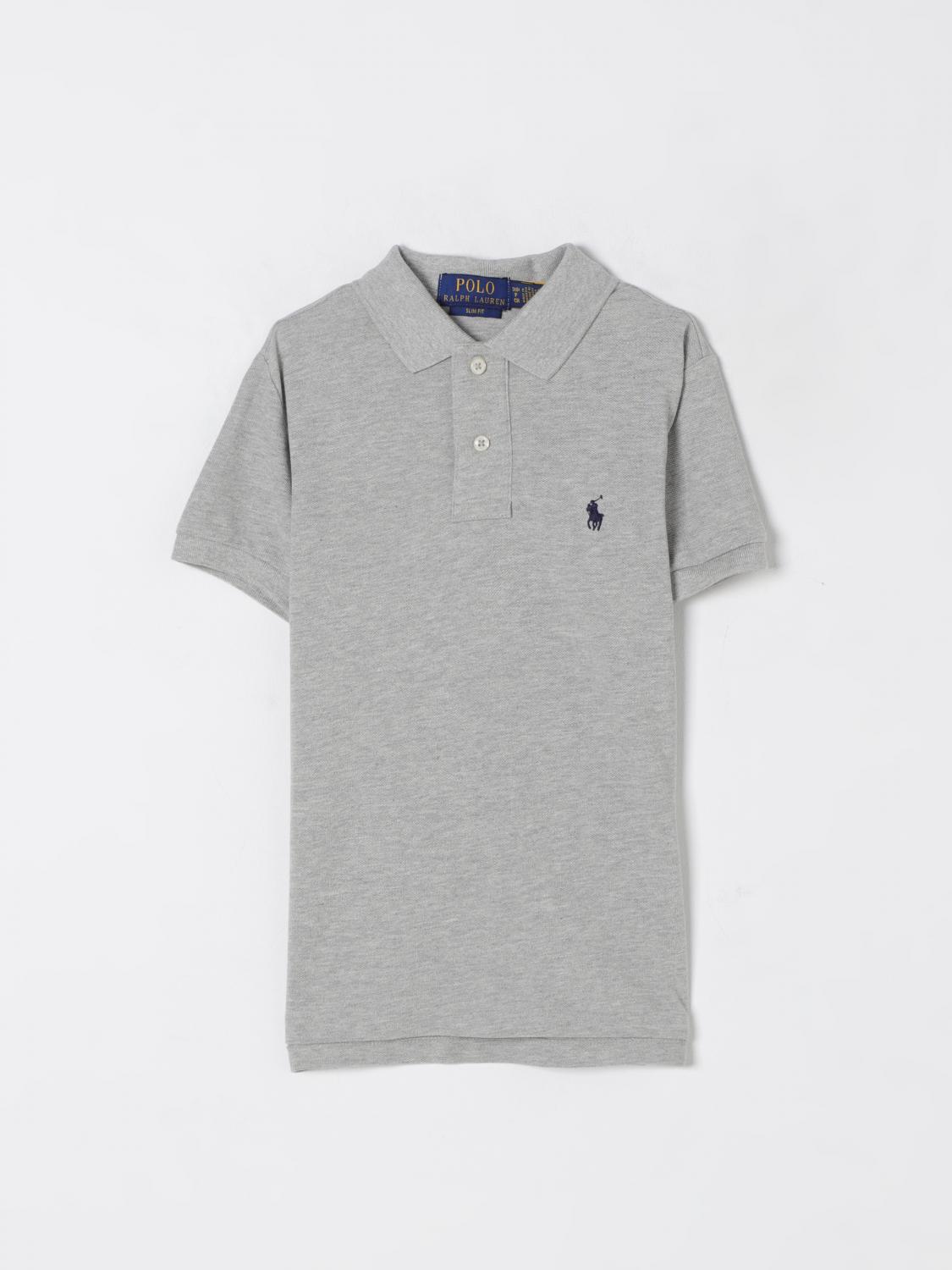 Polo Ralph Lauren Polo Shirt  Kids Color Grey In Grey
