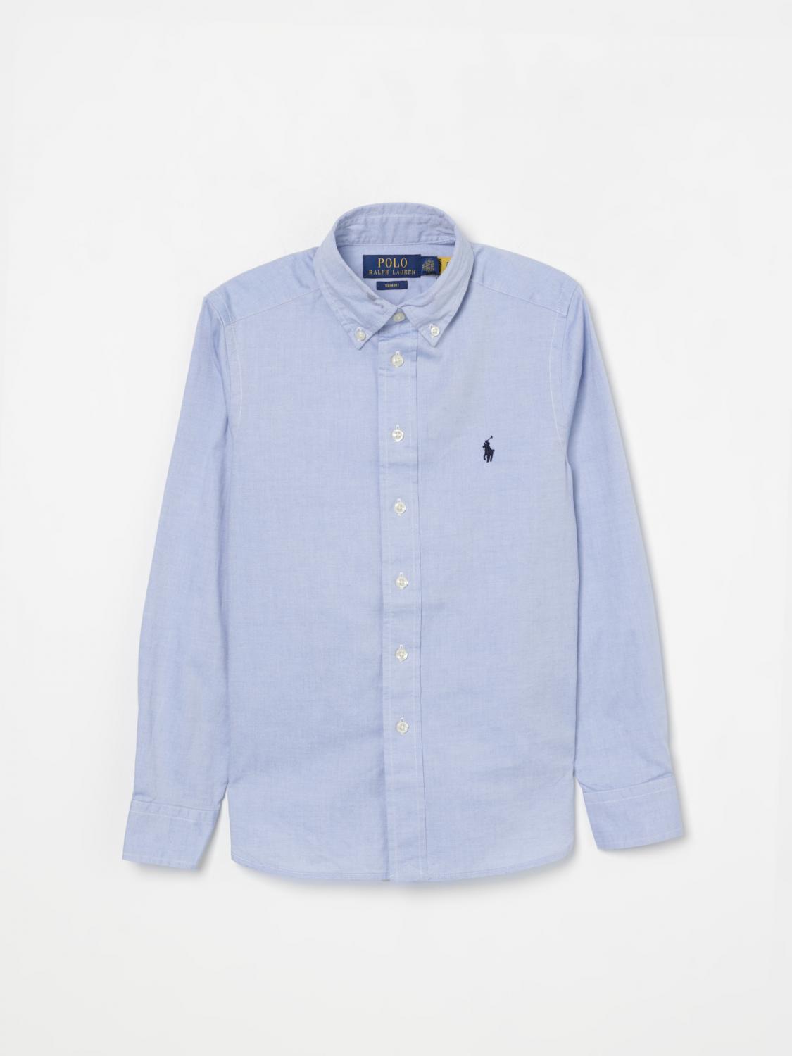 Polo Ralph Lauren Logo Shirt In Hellblau
