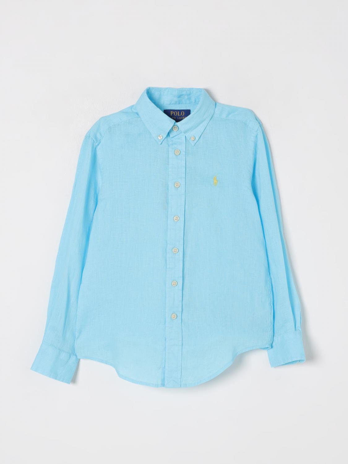 Polo Ralph Lauren Shirt  Kids Color Blue In Blue