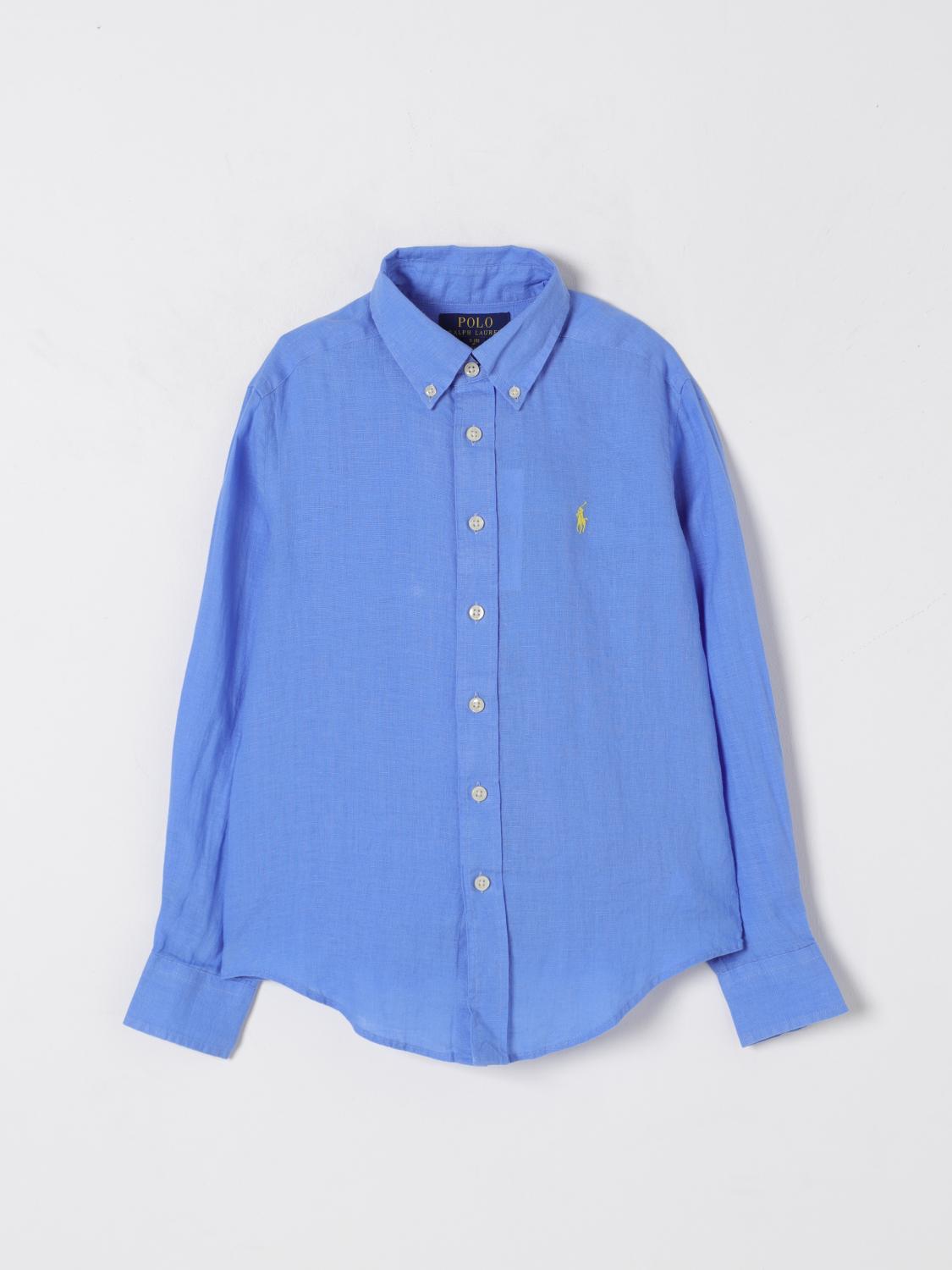 Polo Ralph Lauren Shirt  Kids In Gnawed Blue