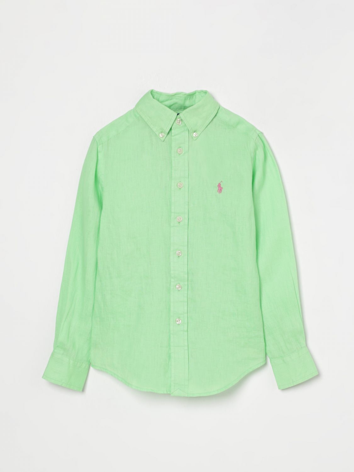 Polo Ralph Lauren Shirt  Kids Color Green In Green