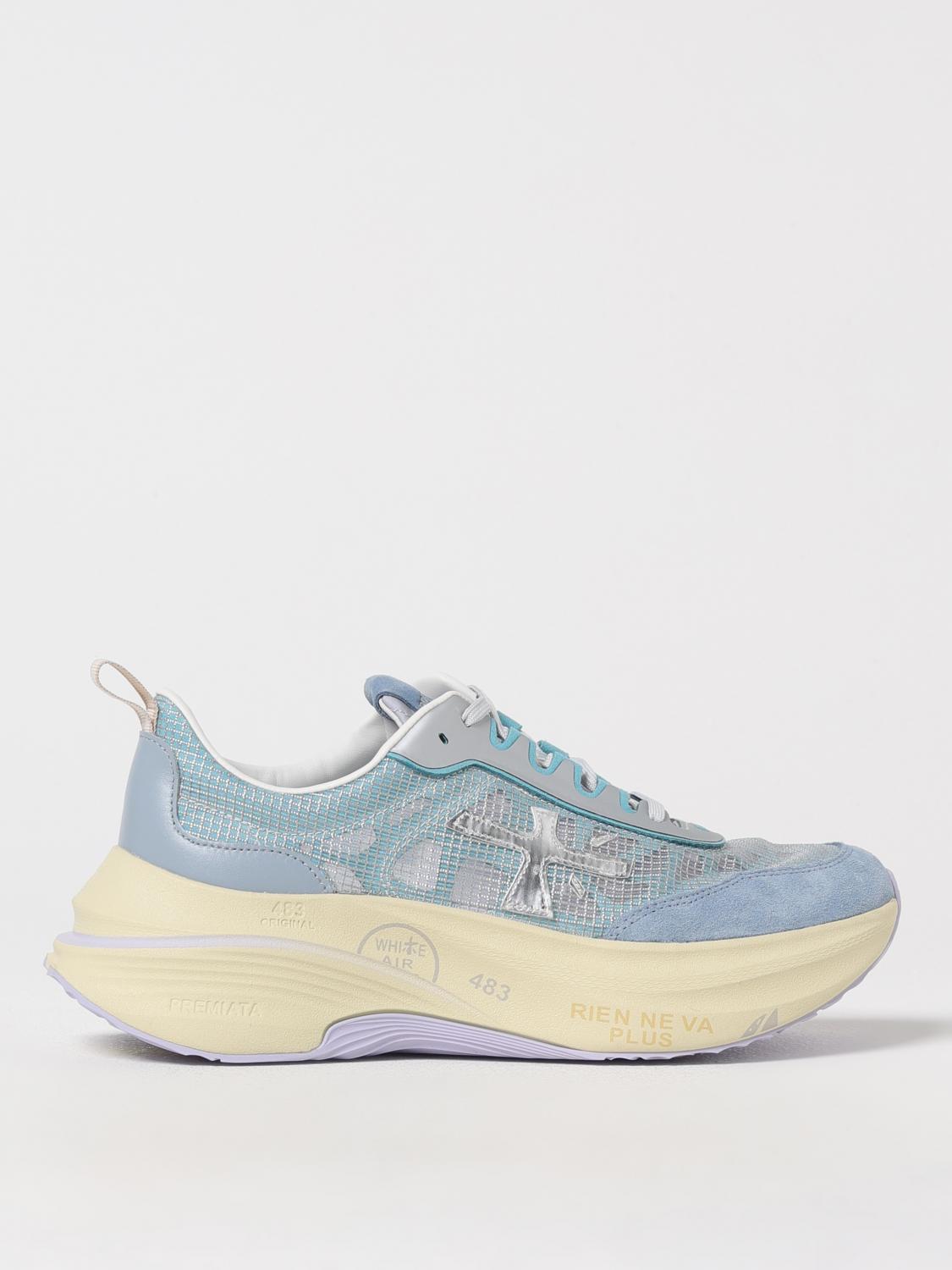 Premiata 'hill' Blue Sneakers In Hellblau
